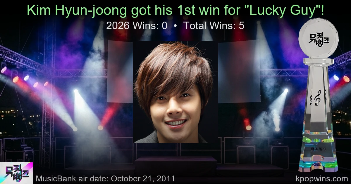 Kim Hyun-joong - Lucky Guy